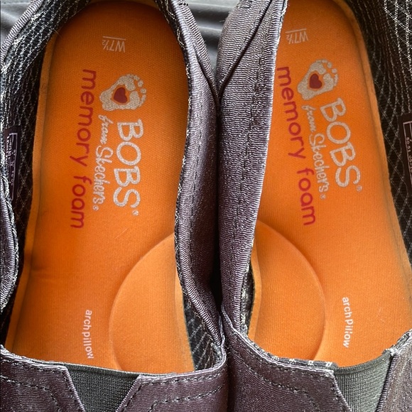 BOBS for Dogs from Skechers Womens Slipons with Colorful Boston Terrier sz 7 1/2 - Picture 5 of 8